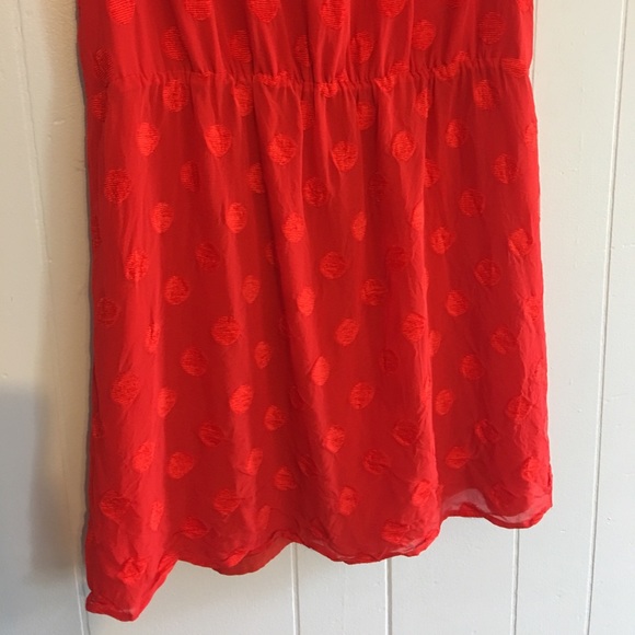 Bright red Broadway & Broome polka dot dress - Picture 4 of 8